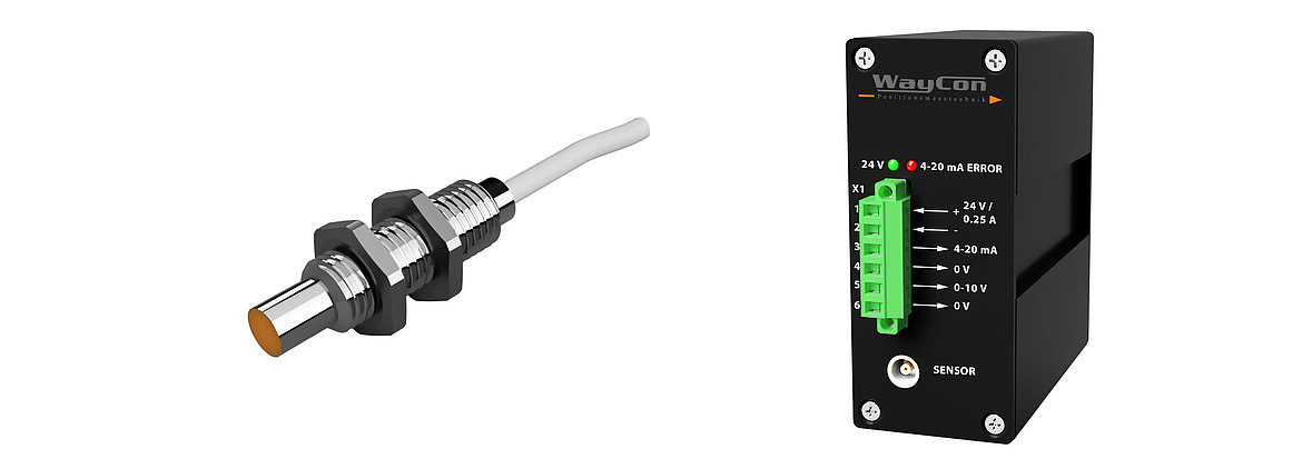Sonda de corrente parasita Série para altas temperaturas WSTH Sonda de corrente parasita Série para altas temperaturas WSTH